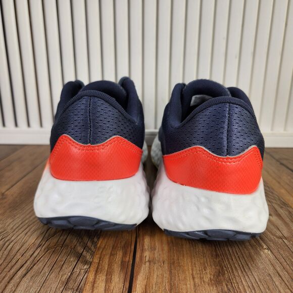 New Balance Fresh Foam EVOZ Mens 10 D Navy Orange Running Sneakers Shoes MEVOZLR main image 8